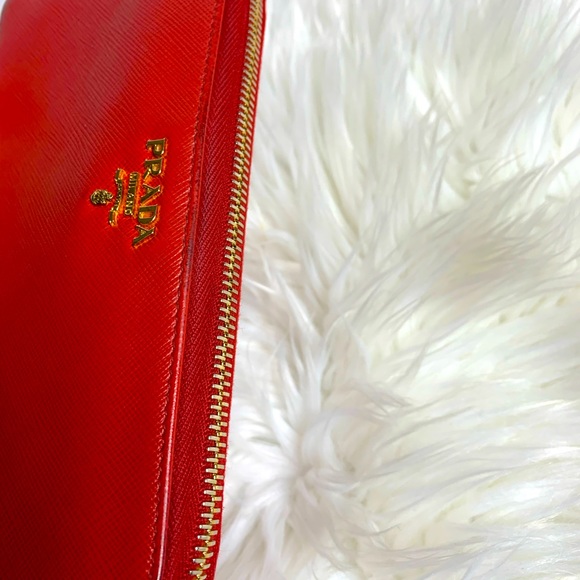 Prada Saffiano long zipper wallet - Picture 9 of 13